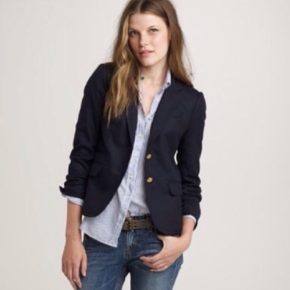 J. Crew Classic Schoolboy Blazer, 0